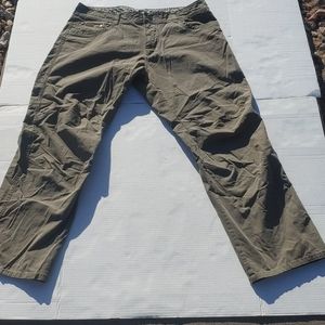 Kuhl Mens Dark Tan Revolvr 5 pkt Jeans patina dye